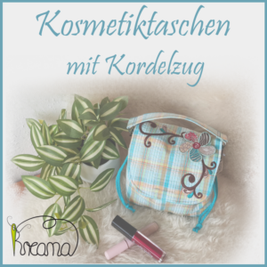 Kosmetiktaschen mit Kordelzug